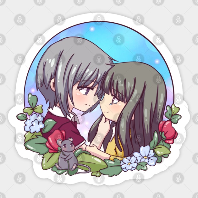 Yuki & Machi 2 Sticker by Airumi